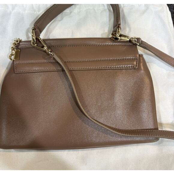 Chloe Faye Small Soft Top Handle Bag Desert Taupe - Picture 7 of 7